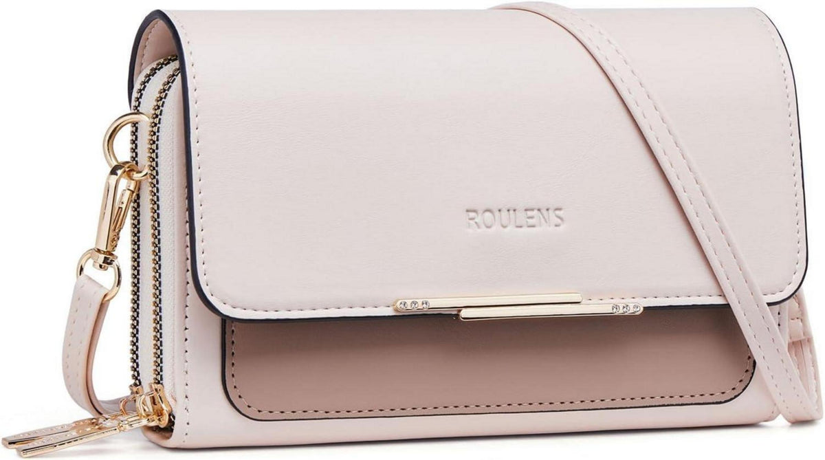 Umhängetasche Damen Klein PU Leder Crossbody Schultertasche