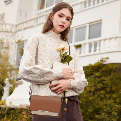 Kleine Damen Umhängetasche PU Leder Crossbody Handy