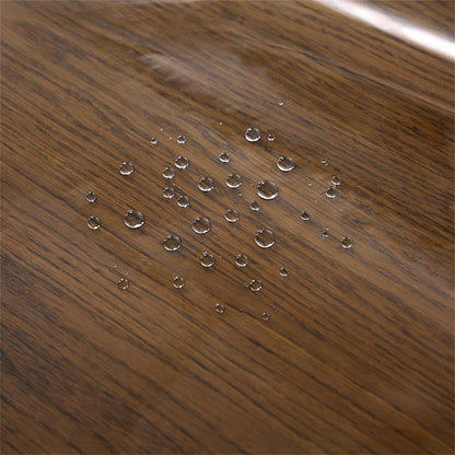 Wasserdichte Tischdecke Vinyl PVC Spitze Makramee Beige 150x300cm