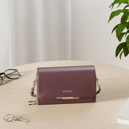 Kleine Damen Umhängetasche PU Leder Crossbody Schultertasche