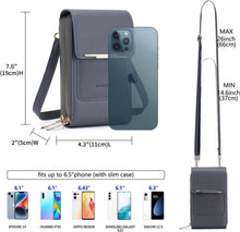 Kleine Damen Umhängetasche mit Crossbody Schultergurt
