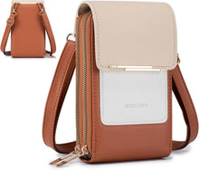 Handy Umhängetasche Damen Crossbody RFID Reißverschlussfächer