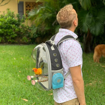Vogel Rucksack Rosa - Komfortabler Transport für Ihren Vogel