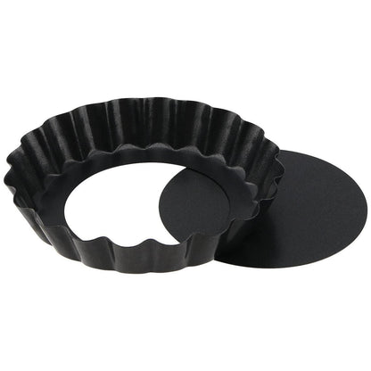 10 Mini Tarteformen mit Hebeboden – Antihaft & Rostfrei