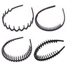 Elastisches Haarband Set mit Zickzack-Design, 4 Stück
