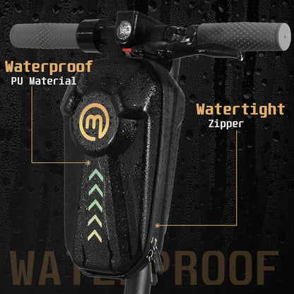 E Scooter Schloss mit wasserdichter Tasche - Handschellenschloss Schwarz