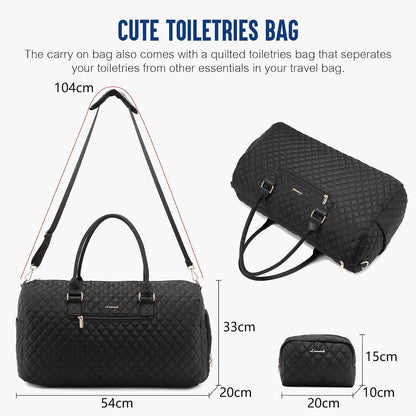 Sporttasche Damen Reisetasche LOVEVOOK Weekender wasserdicht