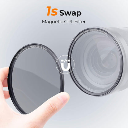 67mm Magnetischer Polfilter für DSLR Kamera - CPL Filter mit