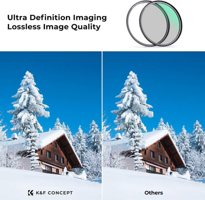 67mm Magnetischer CPL-Filter mit Adapterring Nano X-Serie 28x vergütet