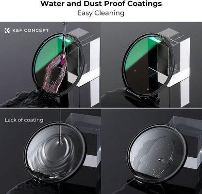 67mm Magnetischer CPL-Filter mit Adapterring Nano X-Serie 28x vergütet