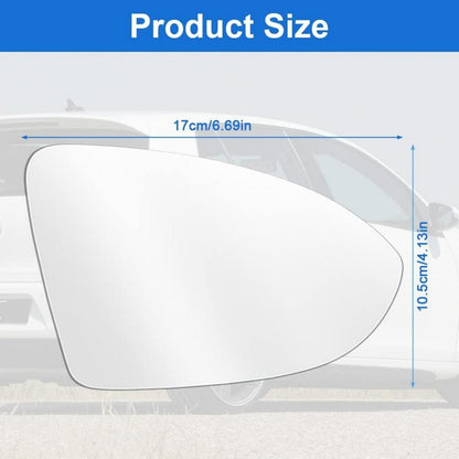 URAQT Spiegelglas Golf 7 Rechts Beheizbar OEM:V-W 5G0857522