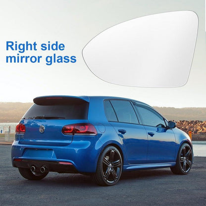 Spiegelglas Golf 7 Rechts Beheizbar Konvex Klar Aussenspiegel OEM VW
