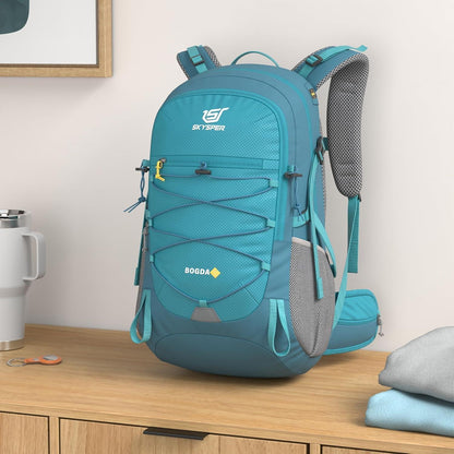 35L Wanderrucksack mit Trinksystem und Regenhülle