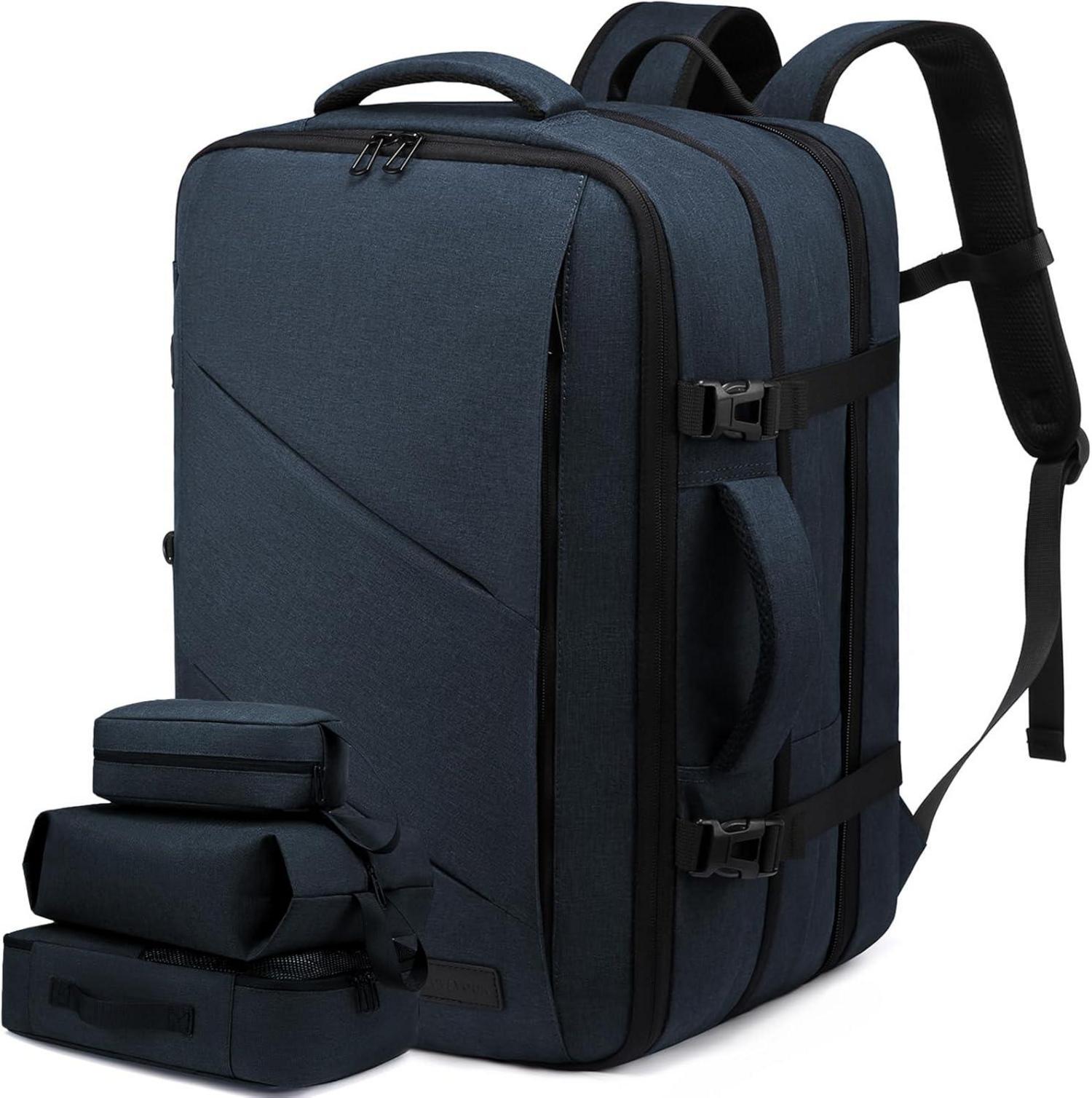 Handgepäck Rucksack Laptop 15,6 Zoll Reiserucksack 180°-Öffnung