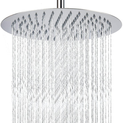 40cm Regenbrause Edelstahl Chrom – Komfortabler Duschkopf