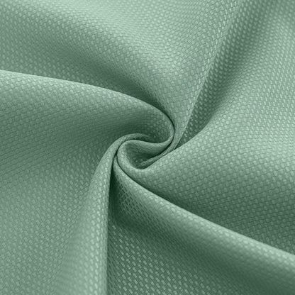Rechteckige Tischdecke wasserdicht, Jacquard, Salbeigrün 152x213 cm