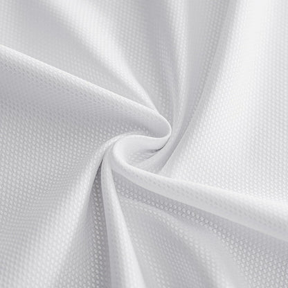 Weiß Tischdecke Rechteckig 150x210 cm - Geometrisches Muster