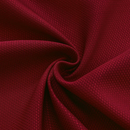 Jacquard Tischdecke Rechteckig – Rot, 152,4 x 304,8 cm, Knitterfrei & Wasserabweisend