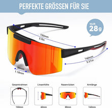 Polarisierte Sportbrille für Herren Damen - UV400 MTB