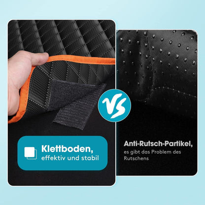 Kofferraumschutz Hund mit Seiten- und Ladeschwellenschutz 185x105 cm