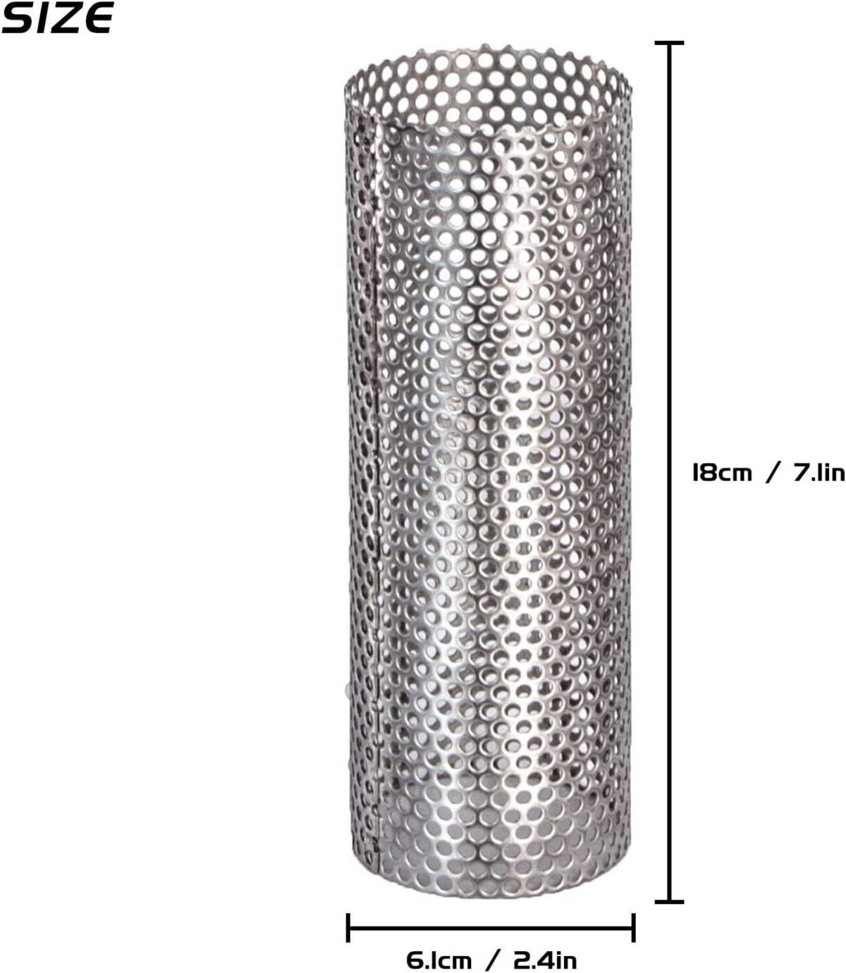 TAISOCA Ofenrohr Funkenfiltersieb 6cm Edelstahl 304