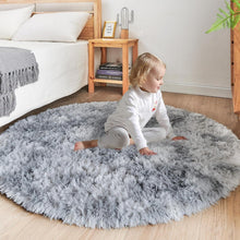 Flauschiger Teppich für Wohnzimmer und