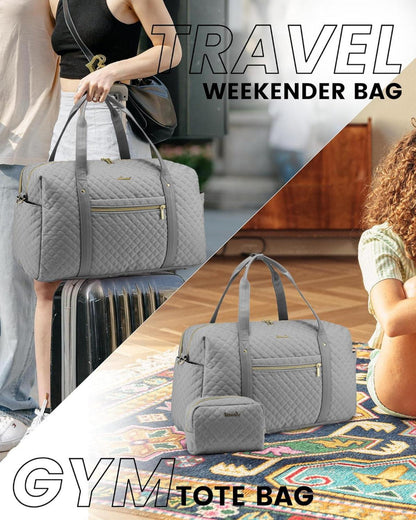 Große LOVEVOOK Reisetasche Damen Sporttasche mit Laptopfach