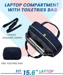 Große LOVEVOOK Reisetasche Damen Sporttasche mit Laptopfach
