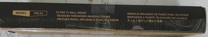 TV Wandhalterung 37-82 Zoll 45 kg Neigbar Flach VESA 600x400mm