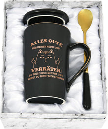 Abschiedsgeschenk Kollegen Kaffeetasse Alles Gute Spruch 400ml Ginlee