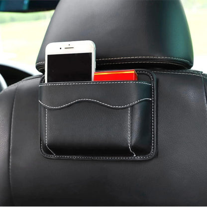 CGEAMDY Autositz Seitentasche Leder