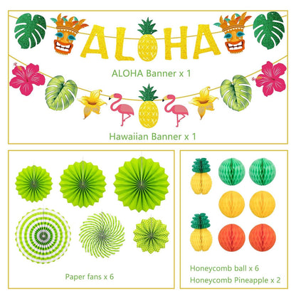 Hawaiianische Tropische Party Dekorationen Sommer Urlaub