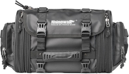 Multifunktional Hecktasche Motorrad Gepäckrolle 19-26L Wasserdicht Schwarz