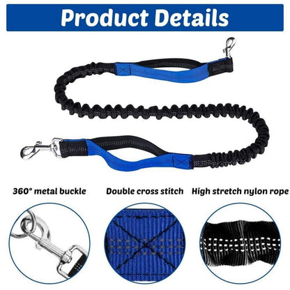 Bungeeleine für Hunde – Reflektierend & Stoßdämpfend 120-150cm