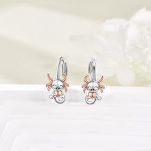 925 Silber Einhorn Faultier Axolotl Ohrringe für Damen