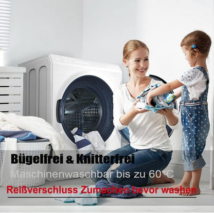 Bettwäsche Set 200x200cm Rot bügelfrei Knitterfrei 2 Kissenbezüge