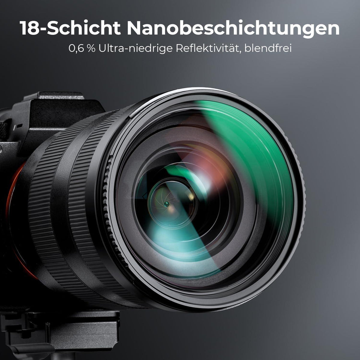Hochwertiger 37mm MCUV Pro UV-Filter Slim für Canon Nikon