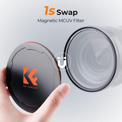 55MM Magnetischer MCUV Filter mit Objektivdeckel und