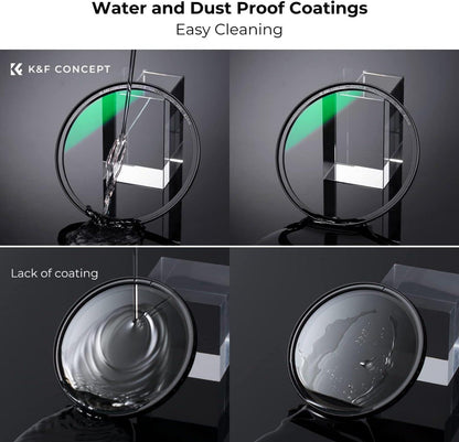 55MM Magnetischer MCUV Filter mit Objektivdeckel Schutzfilter UV