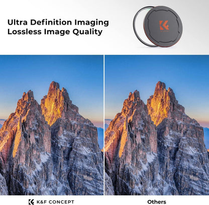 62MM Magnetischer MCUV Filter mit Objektivdeckel Schutzfilter
