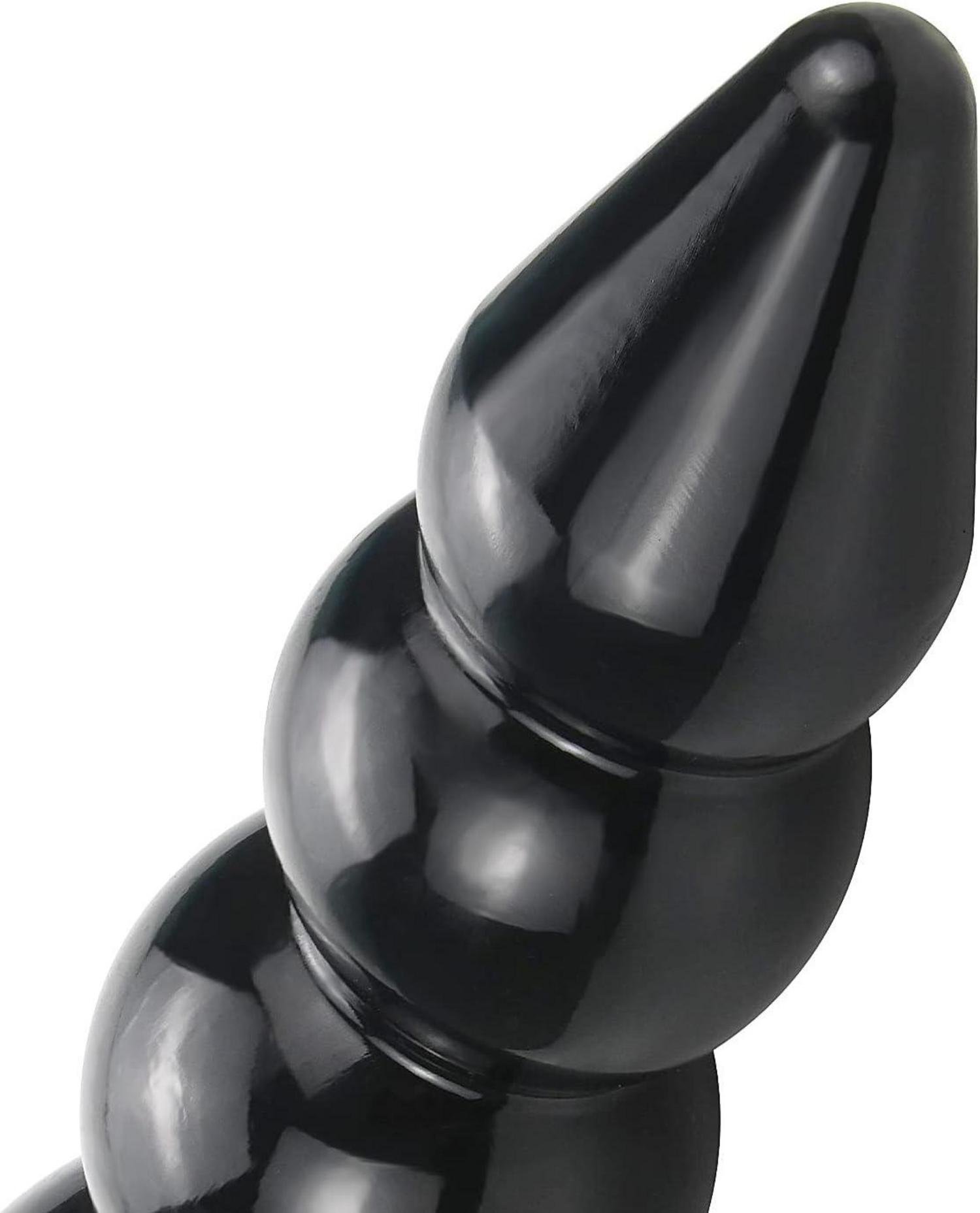 Riesen Buttplug Analkugeln mit Saugnapf 4 Kugeln G-Punkt Analdildo