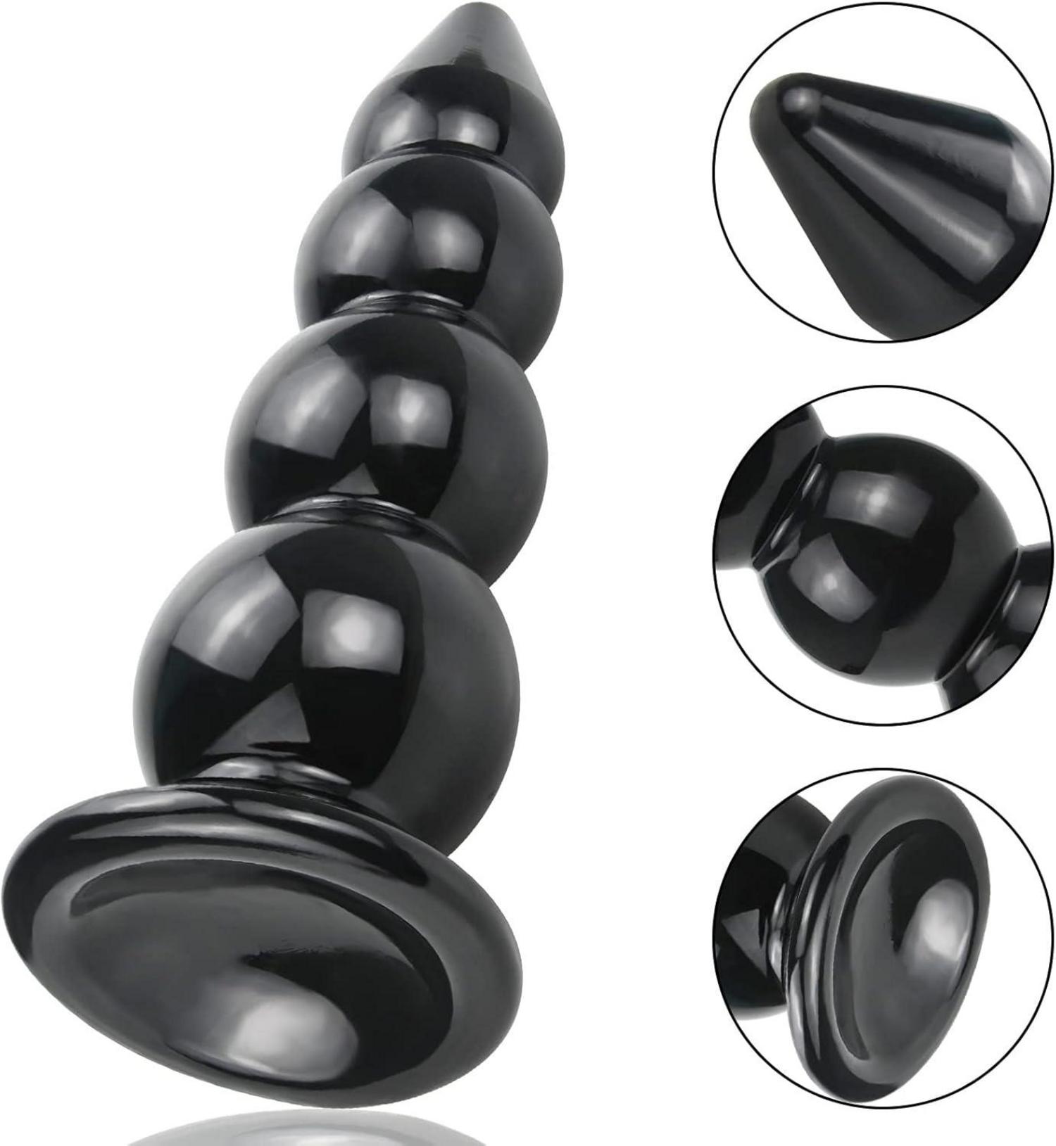 Riesen Buttplug Analkugeln Saugnapf Analkette Analplug Prostata G-Punkt