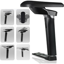 Ergonomischer Gaming Stuhl mit Fußstütze, Grau-Gelb
