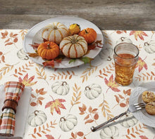 Artoid Orange Herbst Tischdecke 85x85 cm - Dekorativ, Robust