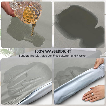Wasserdichter Matratzenschoner Spannbettlaken 140x200cm