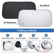 Auto Frontscheiben Sonnenschutz 142x80cm – UV Schutz & Kühlung