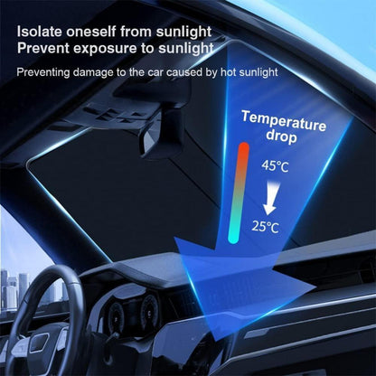 Auto Frontscheiben Sonnenschutz 142x80cm – UV Schutz & Kühlung