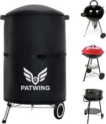 Grillabdeckung 600D Oxford-Stoff Schwarz Wetterfest für Brinkmann
