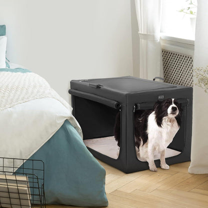 Faltbare Hundebox für große Hunde – Komfortabler Schlaf- & Reisekennel