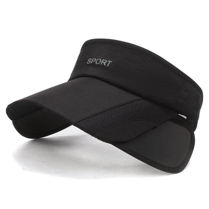 Visor Cap Damen Herren mit Einziehbarer Krempe – UV-Schutz